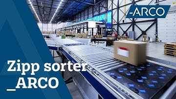 Zipp sorter - Internal Logistics & Supply Chain Machines - ARCO Solutions