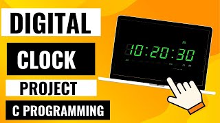 Celebrity How to make a Digital clock | C programming project Net Worth