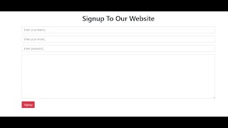 User Registration Form (Sign up) using Boostrap, PHP with MySQL Database in 2021|| Free source code.