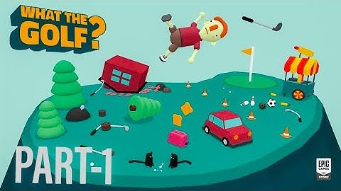 What the Golf Walkthrough Gameplay Part 1 - Intro