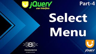 04 | Select Menu In jQuery UI | Select Menu Widget jQuery UI | jQuery User Interface (Hindi/Urdu)