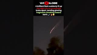 Asteroid Breaks Apart in the Night Sky