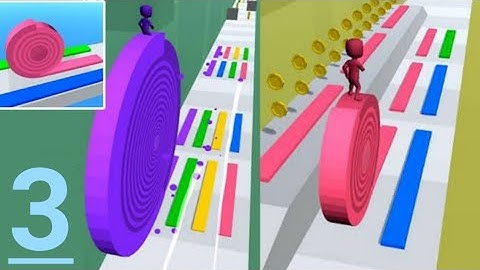 Layers Roll Gameplay (Level 3)