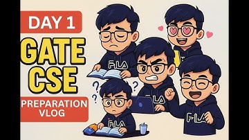 DAY - 01 of GATE CSE 2026 || #studywithme || #study #motivation #journey