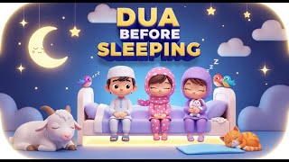 Dua Before Sleep | Islamic Bedtime Routine for Kids