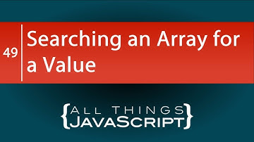 JavaScript Problem: Searching an Array for a Value