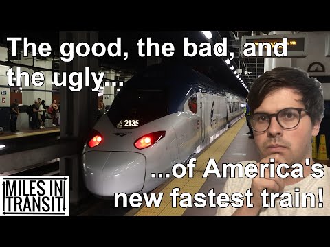 We Rode the INAUGURAL Trip of Amtrak's High-Speed NextGen Acela!