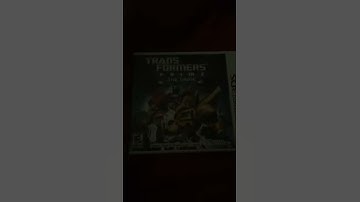 I got the transformers prime 3ds game