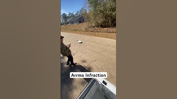 FULL SPEED Arrma Infraction 8s Speed Run