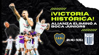 🏆¡VICTORIA HISTÓRICA! | Alianza Lima dejó a Boca Juniors sin Libertadores