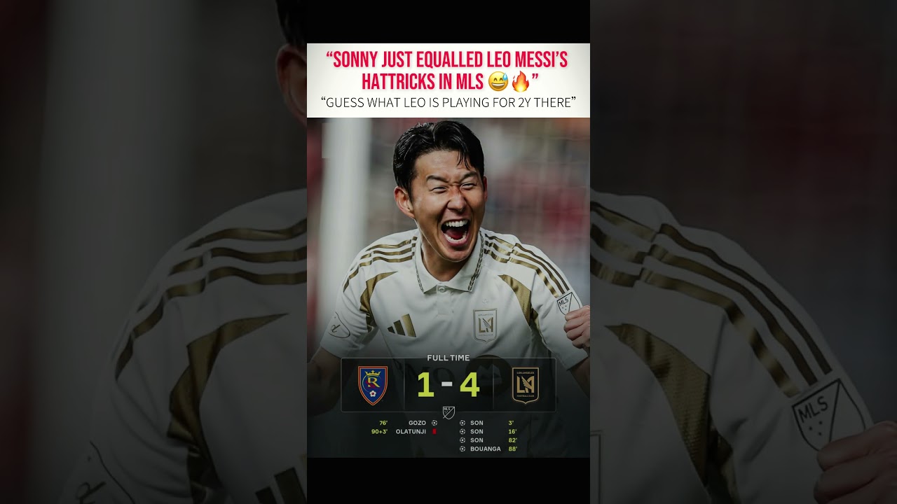 Son first hattrick in MLS | SON HEUNG MIN 