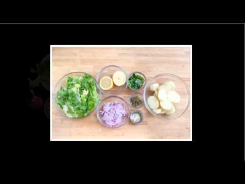 Cannellini Bean Escarole Salad With Crispy Potatoes