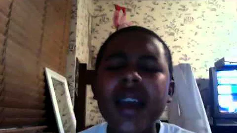 Ray goins singing .