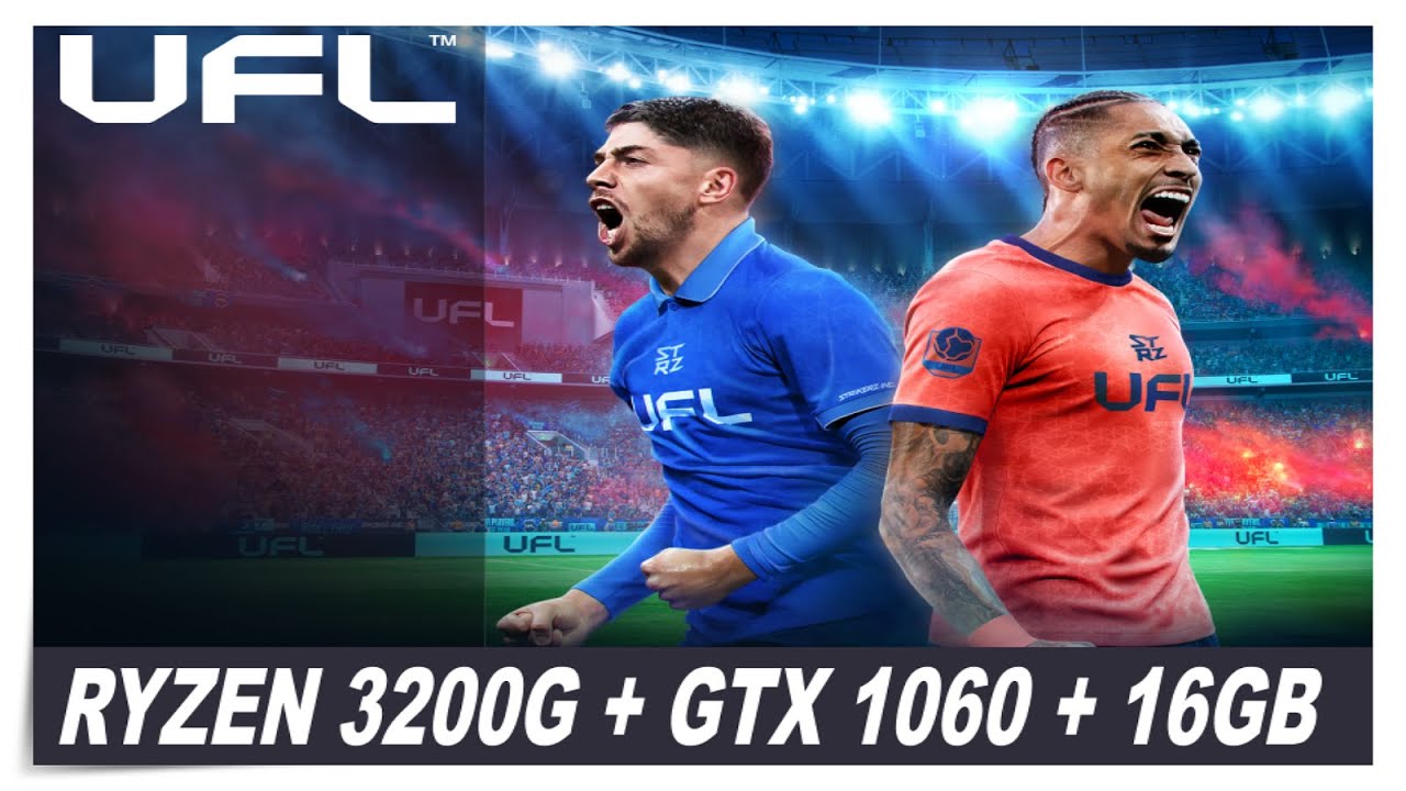 UFL TESTE NA GTX 1060/RYZEN 3200G/16 GB