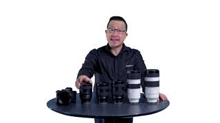 Sony G-Master lineup & intro