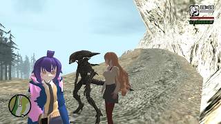 Grand Theft Auto San Andreas PC Mods: Aliens on Mount Chiliad