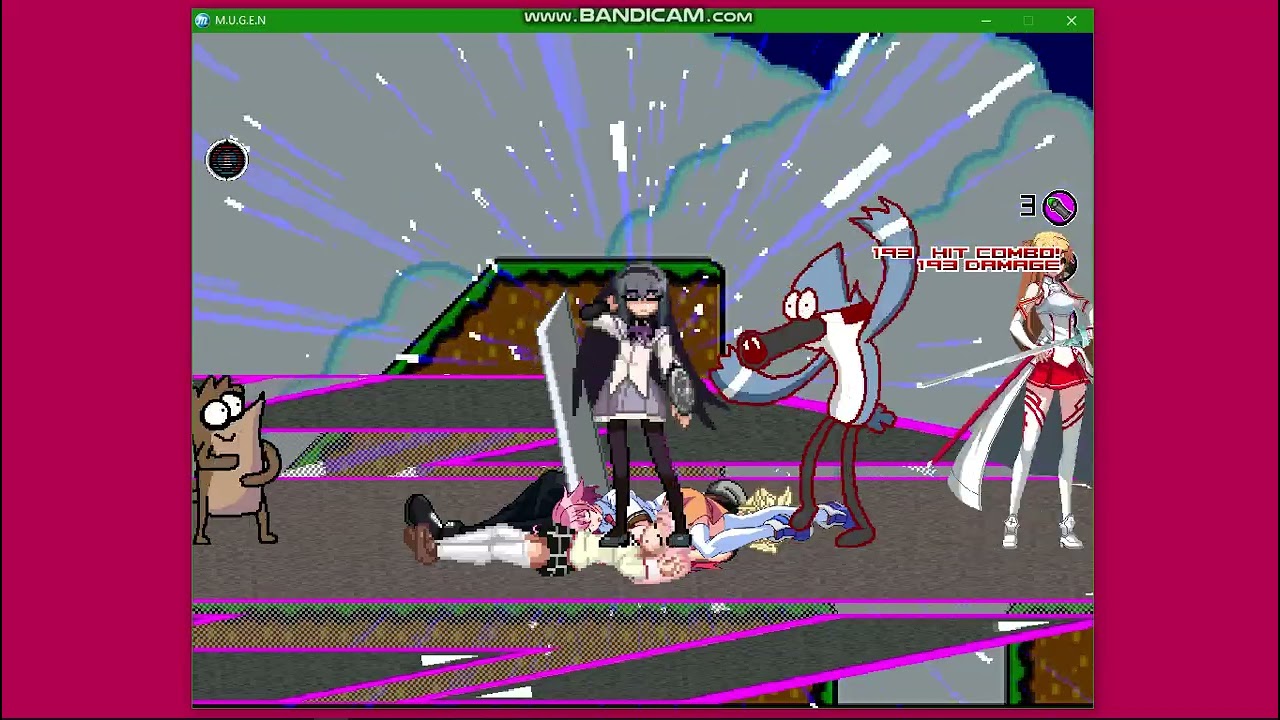 MUGEN REQUEST:team Pingu VS team Mordecai|MUGEN ALL STARS 1.1B🥪