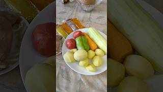 готовлю рагу в деревне #рагу #деревенскаяеда