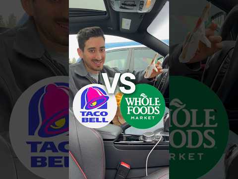 Taco Bell vs Whole Foods animalbased
