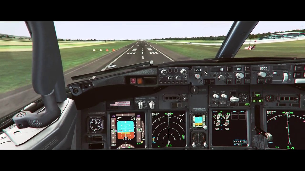 Boeing 737 Landing - Short