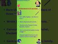 Shakespeare Simplified in 30s ⏳ | Literature Shorts #Shakespeare #Shorts #FunLearning  #QuickFacts
