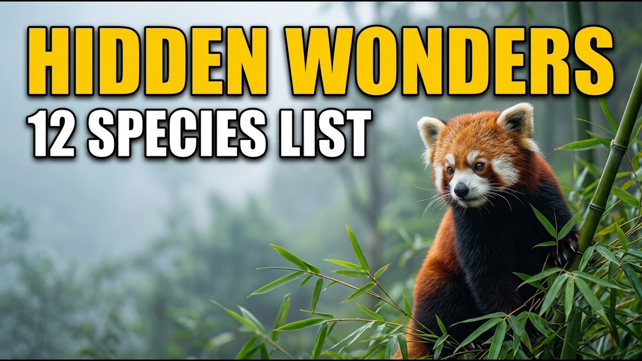 India's Hidden Wonders: 12 Rare Mammals of the Subcontinent