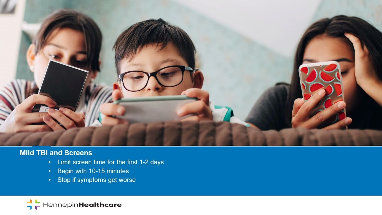 Pediatric Mild TBI - Returning to School and Activities