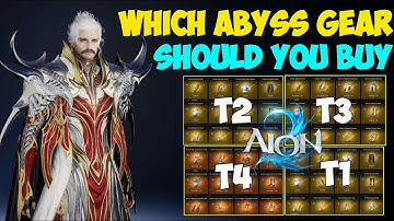 AION 2 WHICH ABYSS GEAR YOU SHOULD BUY FIRST ( PVP GEAR ) - GUIDE