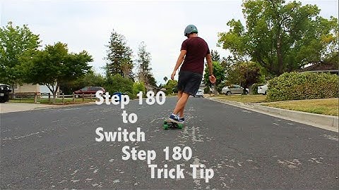 Longboard Dancing: Step 180/Switch Step 180 Trick Tip #7