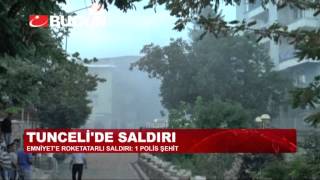 Tunceli̇de Emi̇nyette Saldiri 1 Şehi̇t