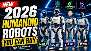 NEW 2026 Humanoid Robots You Can Buy