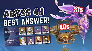 Best C0 F2P Team for Abyss 4.1~ | Alhaitham Hyperbloom + Neuvillette Forward Vape - Genshin Impact