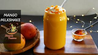 Mango Milkshake Recipe | Mango Shake Recipe
