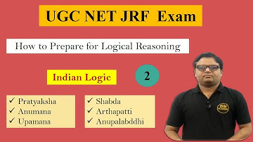 Indian Logic: Means of knowledge | Logical Reasoning for NTA UGC NET Paper 1 | Part 2