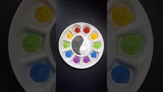 White and Gray VS Rainbow Color = ? #shots #colormixing #colorzara