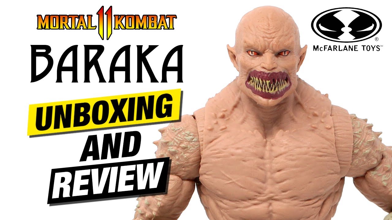 McFarlane Toys Mortal Kombat Baraka Bloody Horkata Skin 7” Action Figu –  AAA Toys and Collectibles