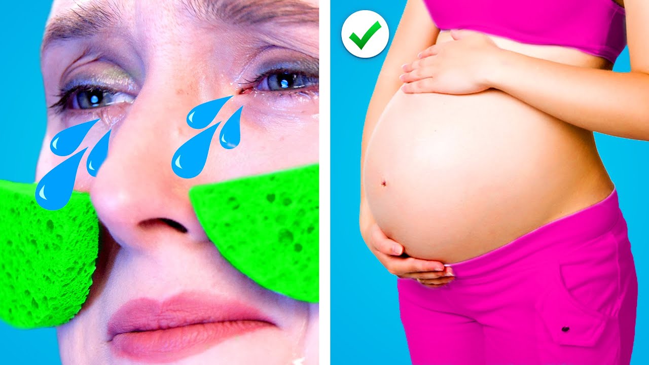 BEST PREGNANCY HACKS | SITUACIONES GRACIOSAS DEL EMBARAZO | Trucos DIY y Situaciones Divertidas