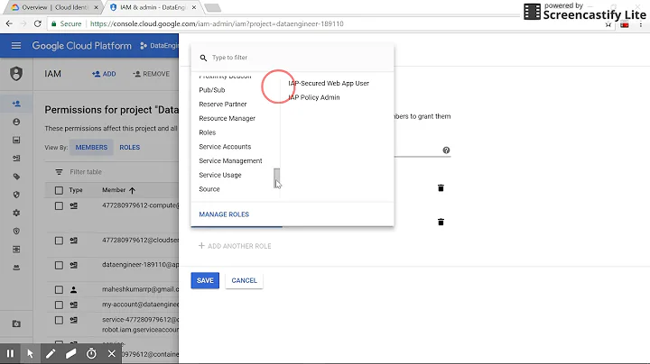 Google Cloud  - Identity & Access Management