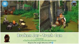 Bakies The Sims 4 Custom Content: Broken Jar - Trash Can @bakiegaming