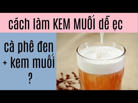 Video: Cách Làm Kem Muối Caramen?