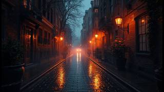 🏮 Rain and Lanterns on a Quiet Evening | Sleep Sounds