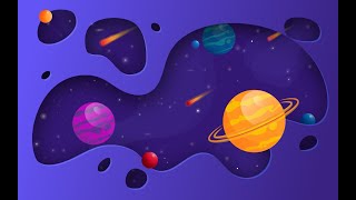 Создание космической векторной иллюстрации в Adobe Illustrator или как нарисовать планеты в космосе