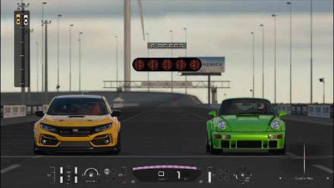 ポルシェ911 Leichtbau '93 ゼロヨン 8.788秒 1076ps セッティングも
