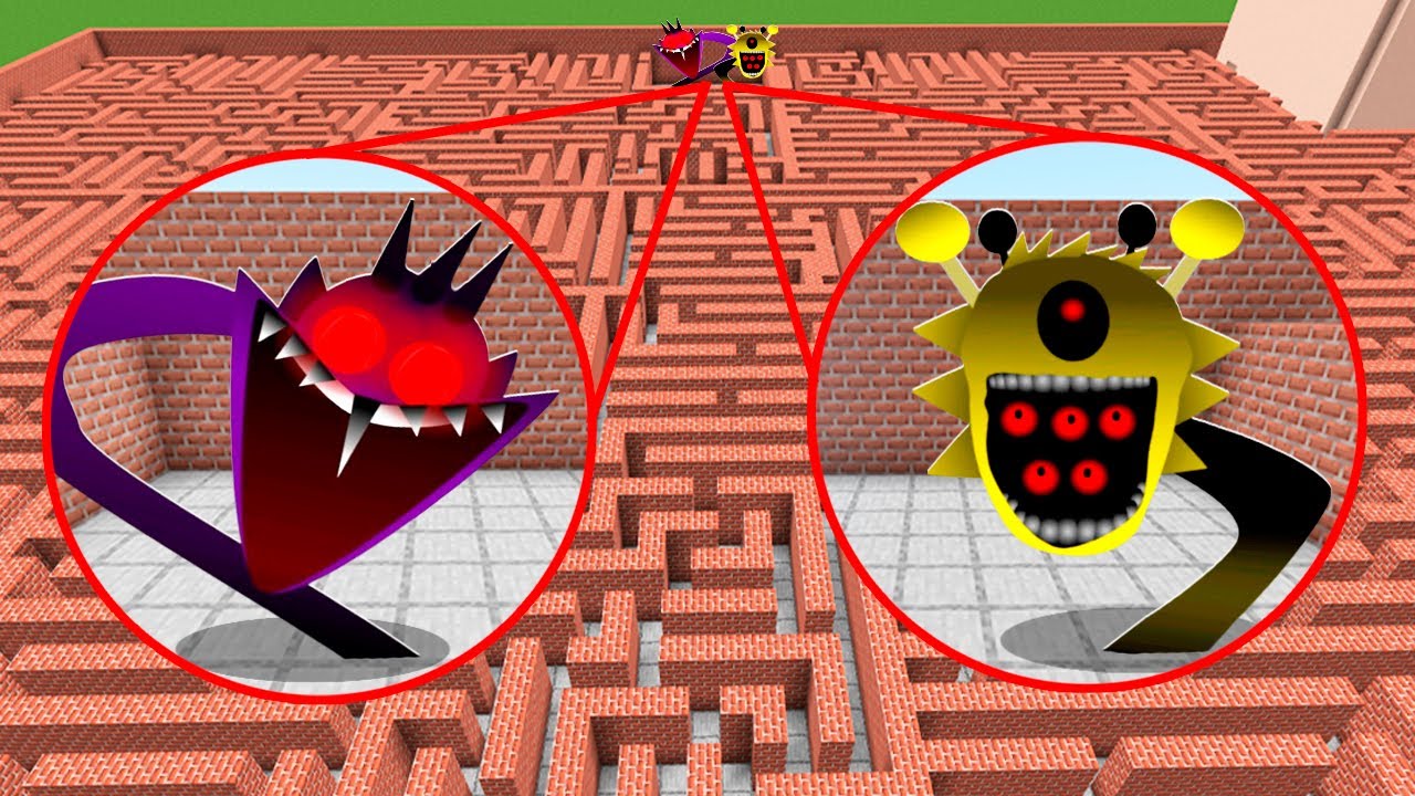 I Found New Incredibox DURPLE and SIMON ( Phase ??? ) in Minecraft MAZE