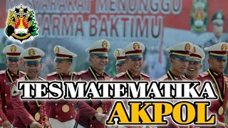 POLICE ACADEMY (AKPOL) ENTRANCE MATHEMATICS TEST PART 1