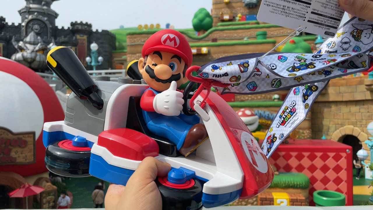 USJ Super Nintendo World Mario Cart Popcorn Bucket Super