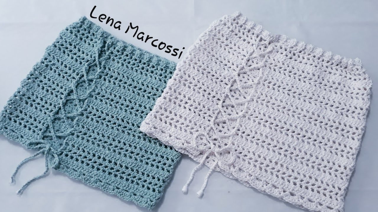 SAIA PRAIA DE CROCHÊ / Super fácil #lenamarcossi #Crochétka #crochê #saiadecroche #crochet
