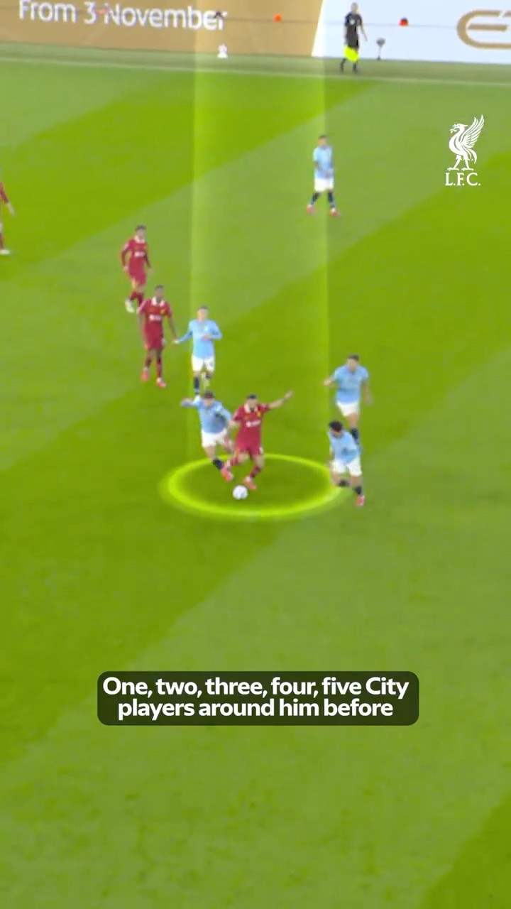 Salah Moments vs Manchester City