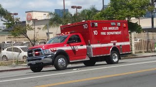 LAFD Rescue 10 Responding (Hi-Lo)