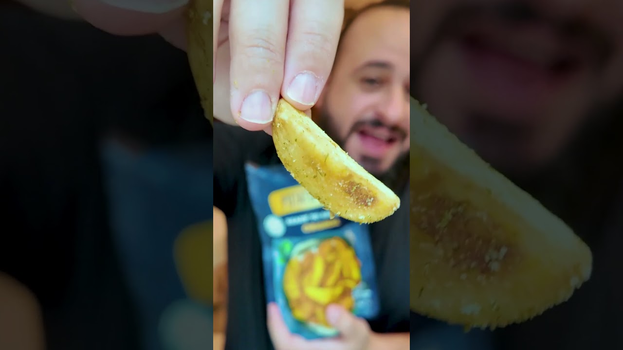 اغرب بطاطس ويدجز في العالم #fyp #funny #snacks